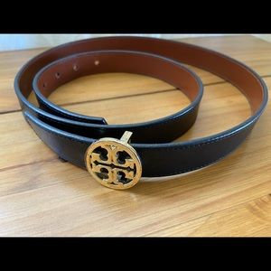 TORY BURCH reversible logo belt
